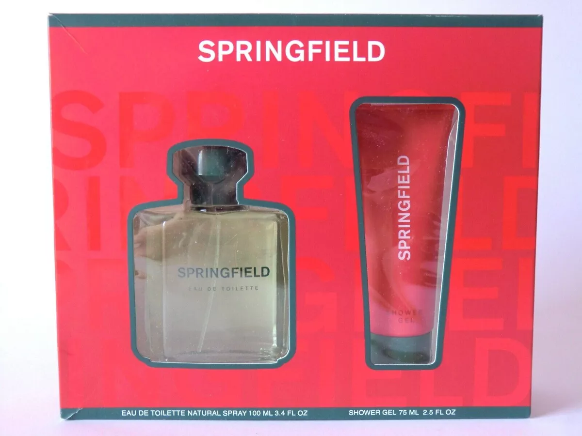 Springfield For Men by Puig EDT Nat Spray 100ml - 3.4 Oz NIB Retail Boxed