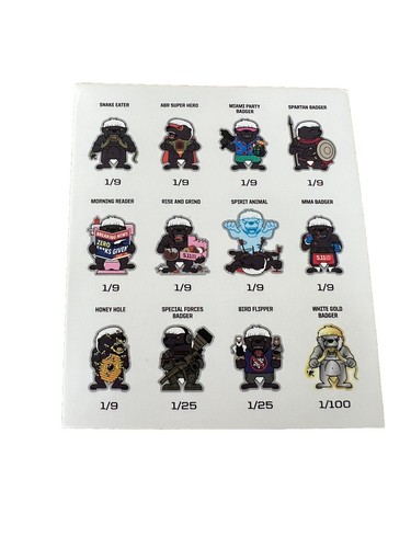 5.11 Tactical Spirit Animal Blind Pack Season 1 PVC Patch - Rise And Grind - Picture 3 of 4
