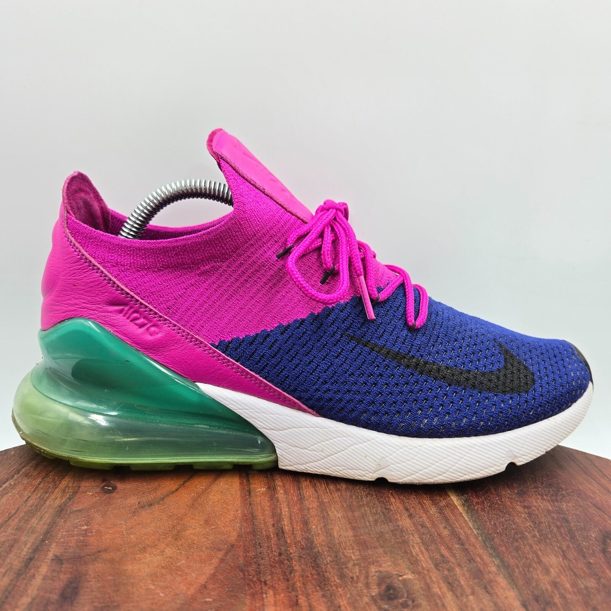 nike air max 270 mens blue and pink