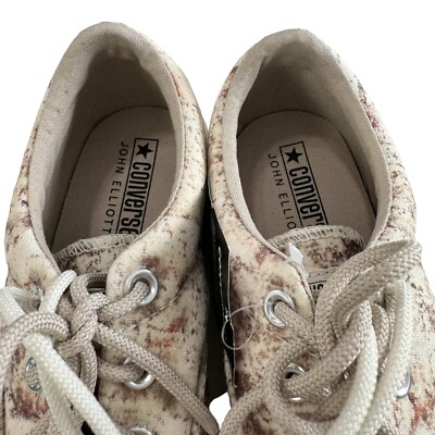 Converse John Elliot Skid Grip OX Antique White/Brown Egret  display picture 1