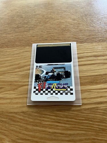 NEC F-1 Circus JPN Turbo Duo PC Engine Not TurboGrafx 16 Racing Game! - Picture 2 of 11