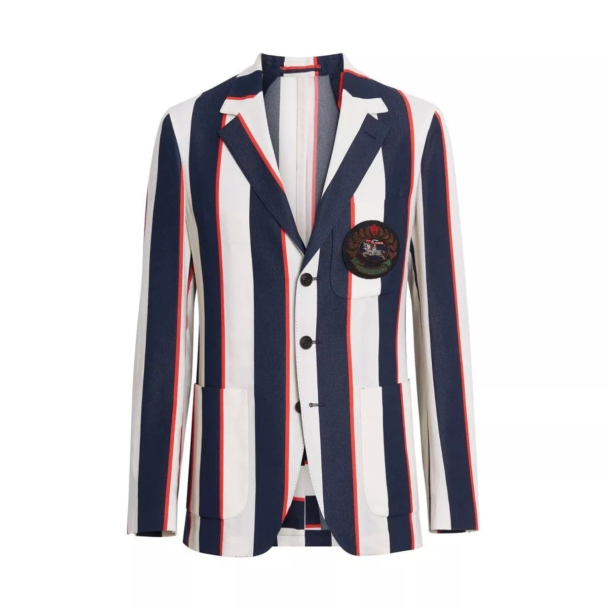 Striped club shop blazers