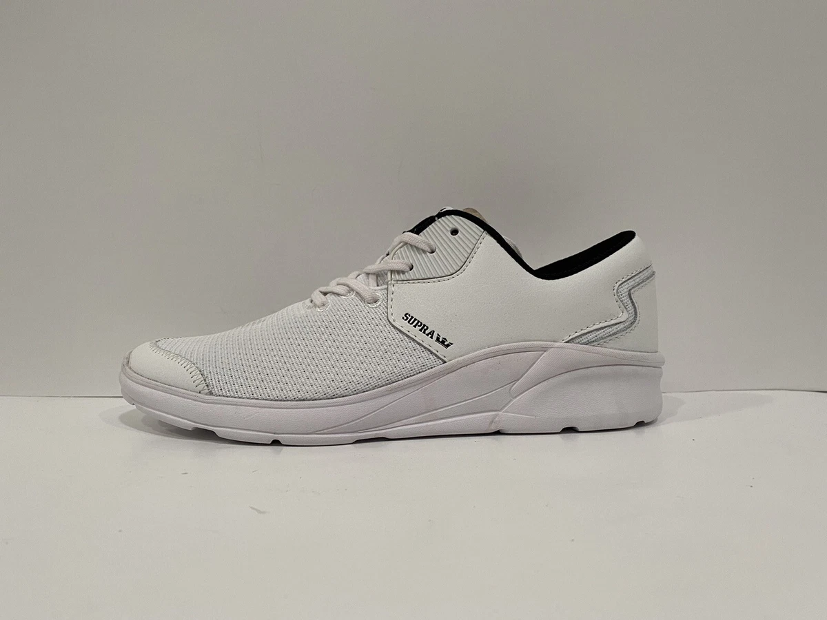 New With Defects SUPRA NOIZ WHITE S56017 MEN SHOES SIZE 7 eBay