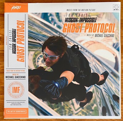 MI GHOST PROTOCOL - M. Giacchino - Sandstorm Ltd. Edt 2LP Mondo factory sealed !