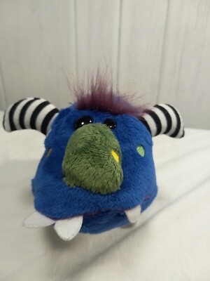 GANZ Webkinz Midnight Monster Plush HM412 Blue Soft Stuffed Animal