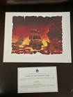 DCL Art Print Pirates of the Caribbean Ships Embossed — photo 1