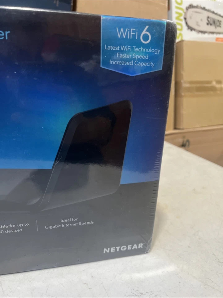 NIB Netgear Nighthawk AX8 Tri-Band 8-Stream AX6200 WiFi 6 Router (RAX78-100NAS) - Image 4 of 4