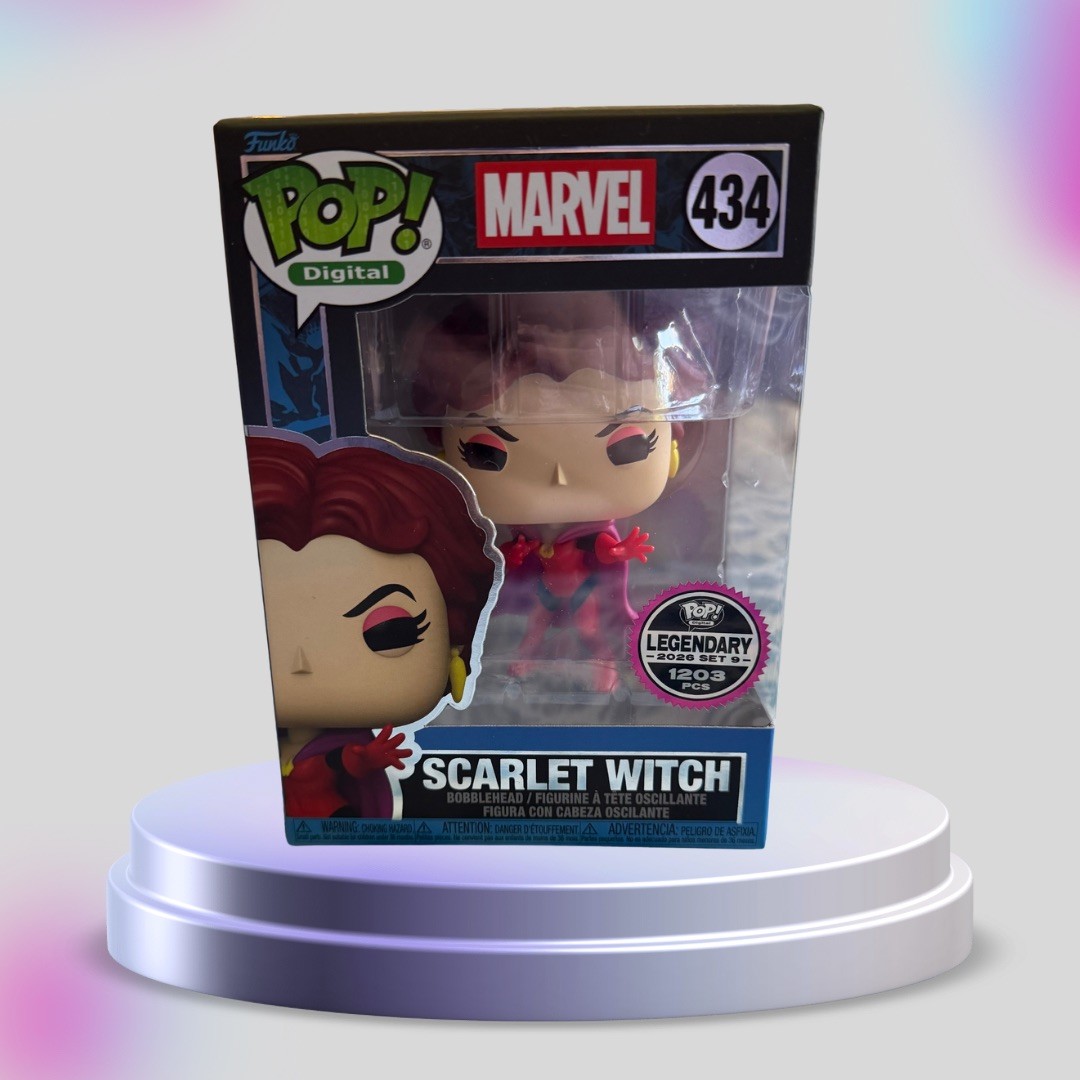 LEGENDARY NUEVO Funko Pop! Vinilo: Marvel - Bruja Escarlata - #434
