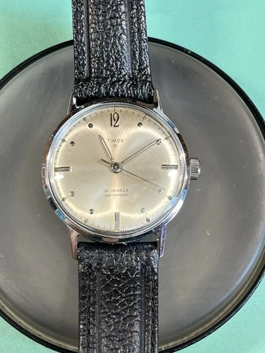 Vintage Timex Marlin from the 60's - Runs and looks good!