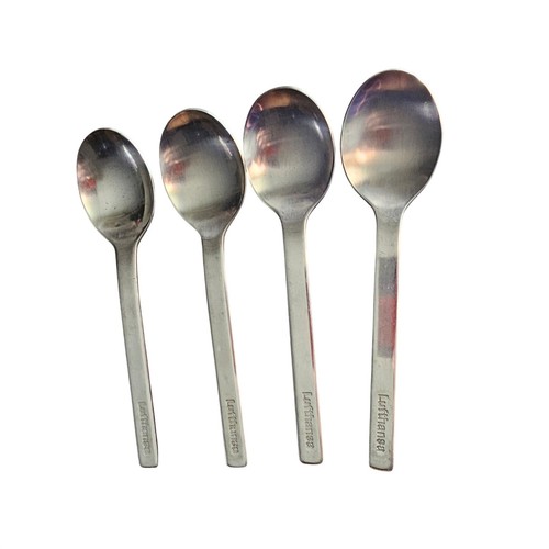 Vintage 1978 Lufthansa Airlines J.A. Henckels Stainless Steel Spoons Set of 4