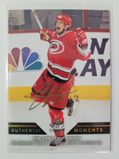 Eric Staal 2013-14 Upper Deck All-Time Moments AUTO SSP!!!