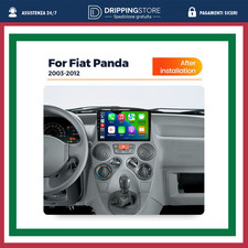 AUTORADIO ANDROID 9'' TOUCH PER FIAT PANDA 169 2003-2012 CARPLAY ANDROID AUTO 