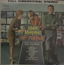 Mark Murphy HIP PARADE LP VG+ Capitol Stereo Peggy Lee Ultrasonic Bill Holman