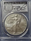 2025 $1 American Silver Eagle PCGS MS70 AIP Thomas Cleveland FDOI