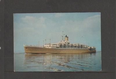 Postkarte - SS ''Orcades'' P&O - Orient Line - 1947 - Migranten nach Australien & Neuseeland