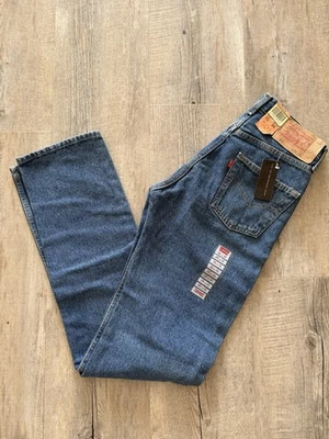 Levi's 501 Jean Femme Vintage Coton Regular Straight Boutons 5 Poches - Photo 1/4