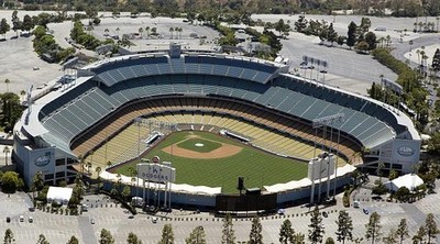 Dodger Stadium also sometimes called Chavez Ravine is stadium Los Angeles