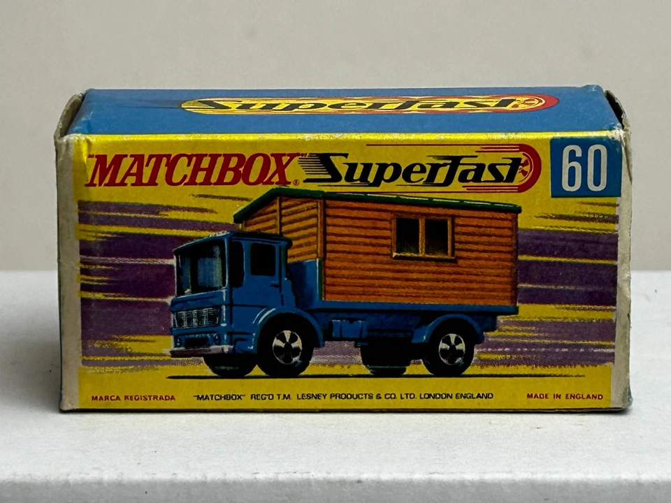 Matchbox Superfast No. 60 Office Site Truck with Original Box - Image 3 of 4
