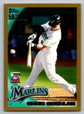 2010 Topps Gold Chris Coghlan 205 0558/2010