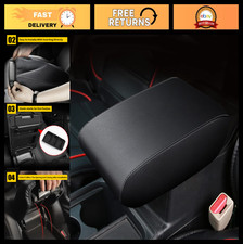 Armrest Console Covers for 2012-2016 Honda CR-V  Black with Stitching  Durable