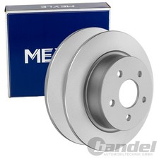 2X MEYLE BREMSSCHEIBEN 280mm HINTEN PASSEND FÜR FORD C-MAX GRAND KUGA TOURNEO