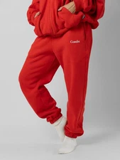 Comfrt Cloud Sweatpants Crimson Red Color Unisex