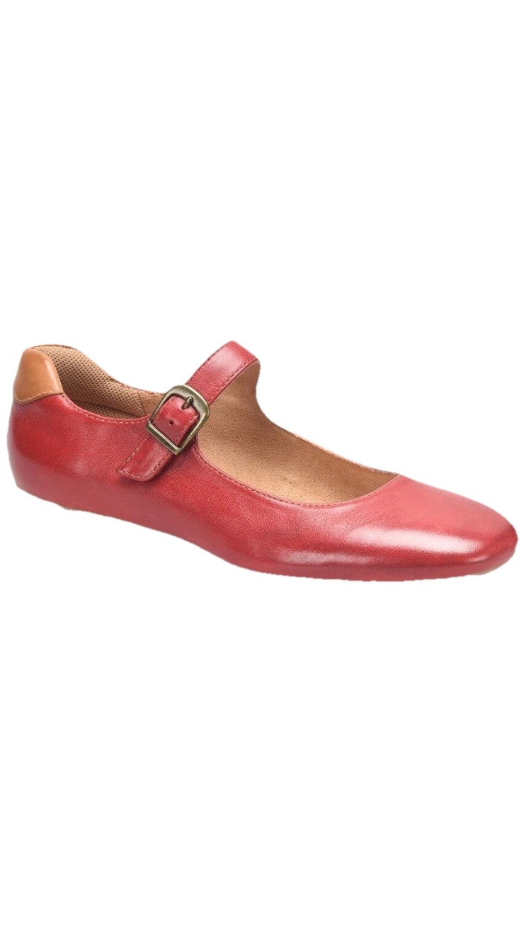 Comfortiva Women's Kaylee Cherry Red Shoes cT0056502 Size 7