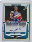 Ariel Hukporti 2024 Panini Donruss Signature Series Auto #SS-AKK Knicks RC (JM2)