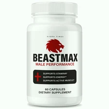 Beast Max for Men, BeastMax Advanced Male Health Support Formula 60ct