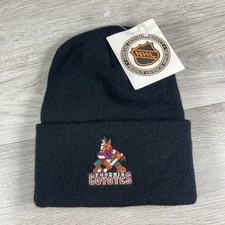 Vintage 90s Phoenix Coyotes Beanie Hat Winter...