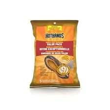 Insole Foot Warmers with Adhesive Value Pack (5-Pairs) 5 Pair