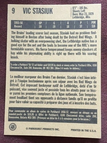 ( U SELECT CARDS ) 1956-57 Parkhurst Missing Link (reprint 1994)*SINGLES🔽 - Picture 21 of 313