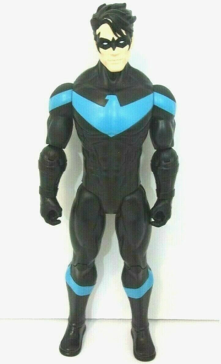 DC Comics Nightwing Superhero Boys Toy Action Figure Blue Black No Weapons