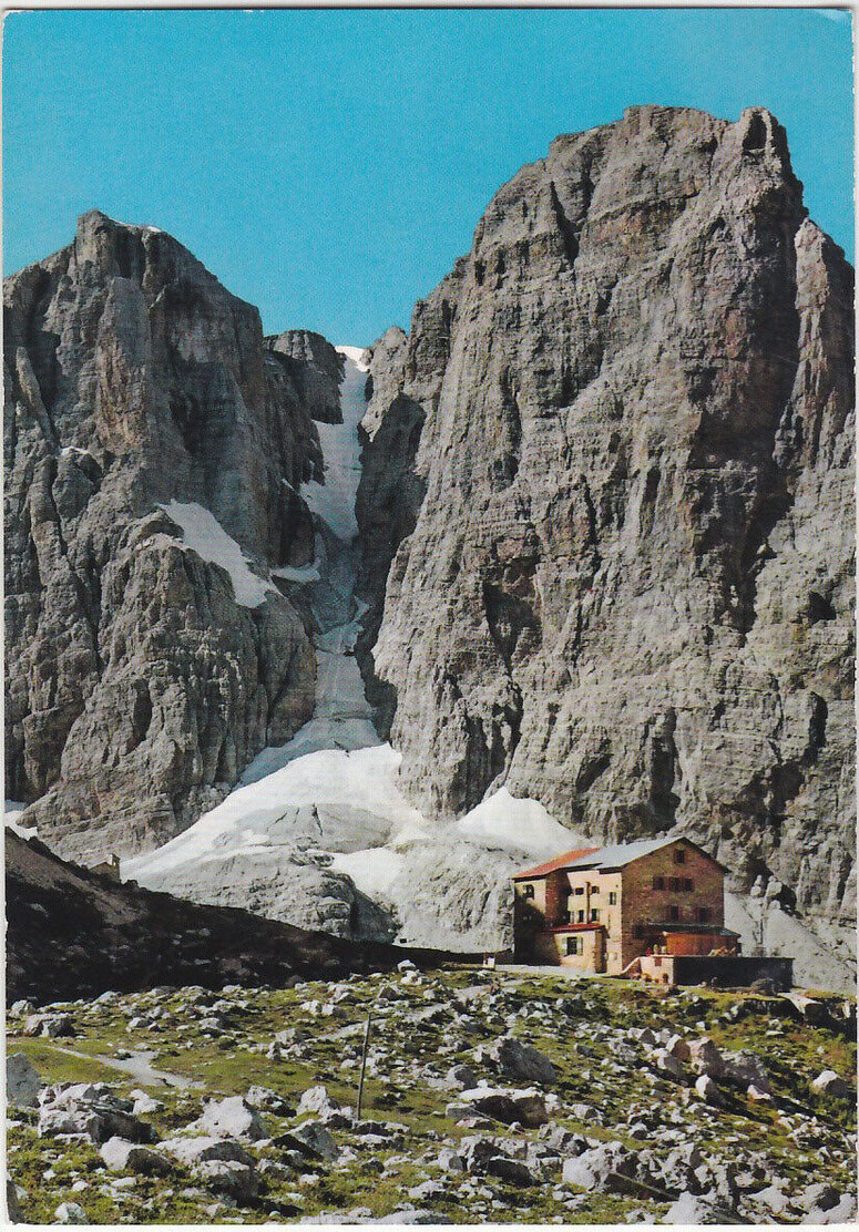 GRUPPO DI BRENTA - RIFUGIO BRENTEI - TRENTO - VIAGG. 1968 -30976-