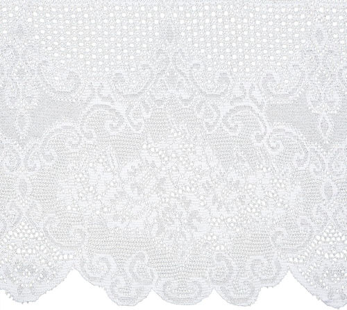 White Lace Tablecloth for Rectangular Tables, Vintage Style Wedding Table Cloths - Picture 6 of 7