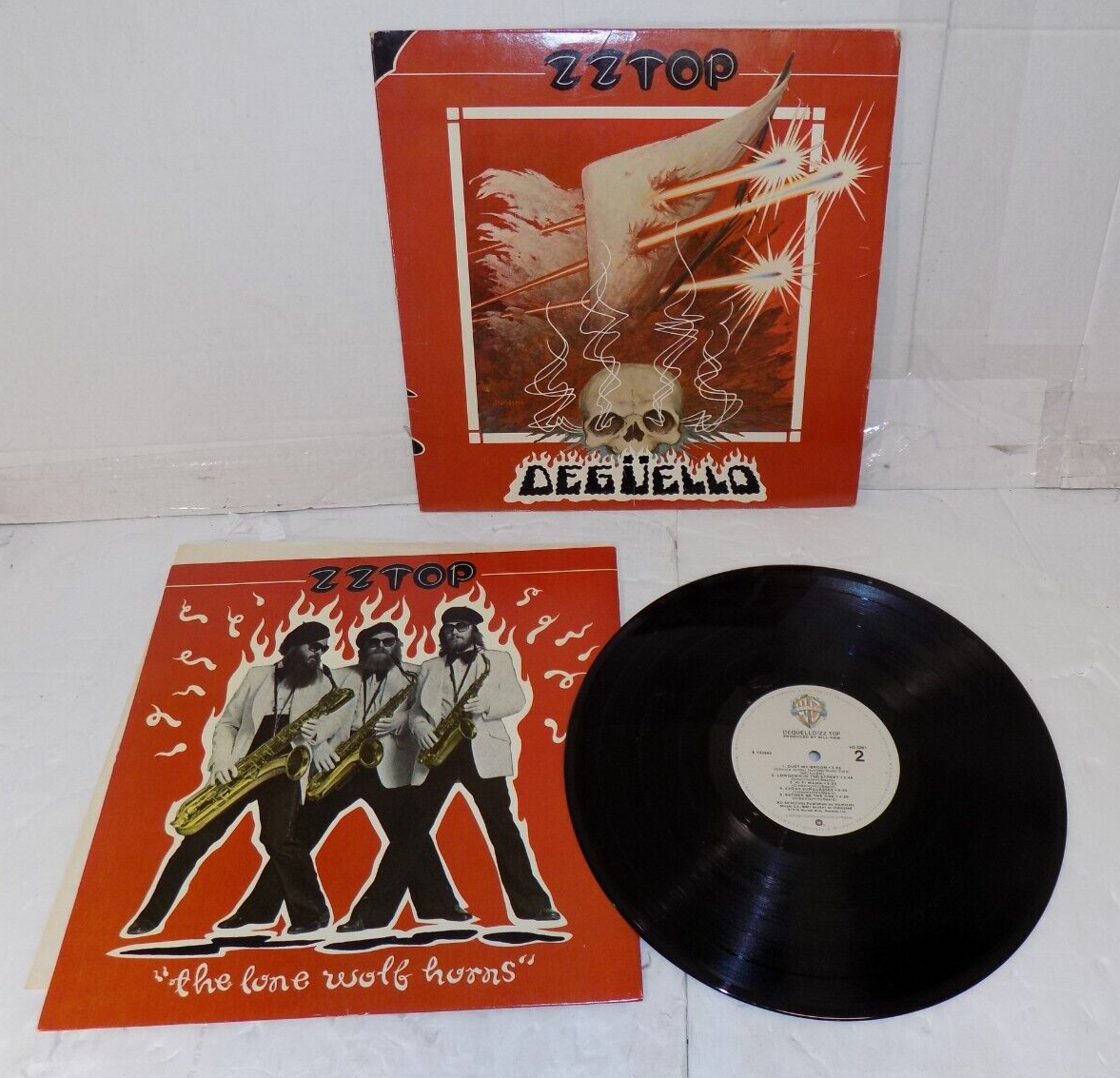 N/OH 澪標 RICH BLACK POR TOLANO EXCLUSIVE ZZ Top Deguello LP Vinyl Record 1979 Warner Bros R 123863 Good | eBay