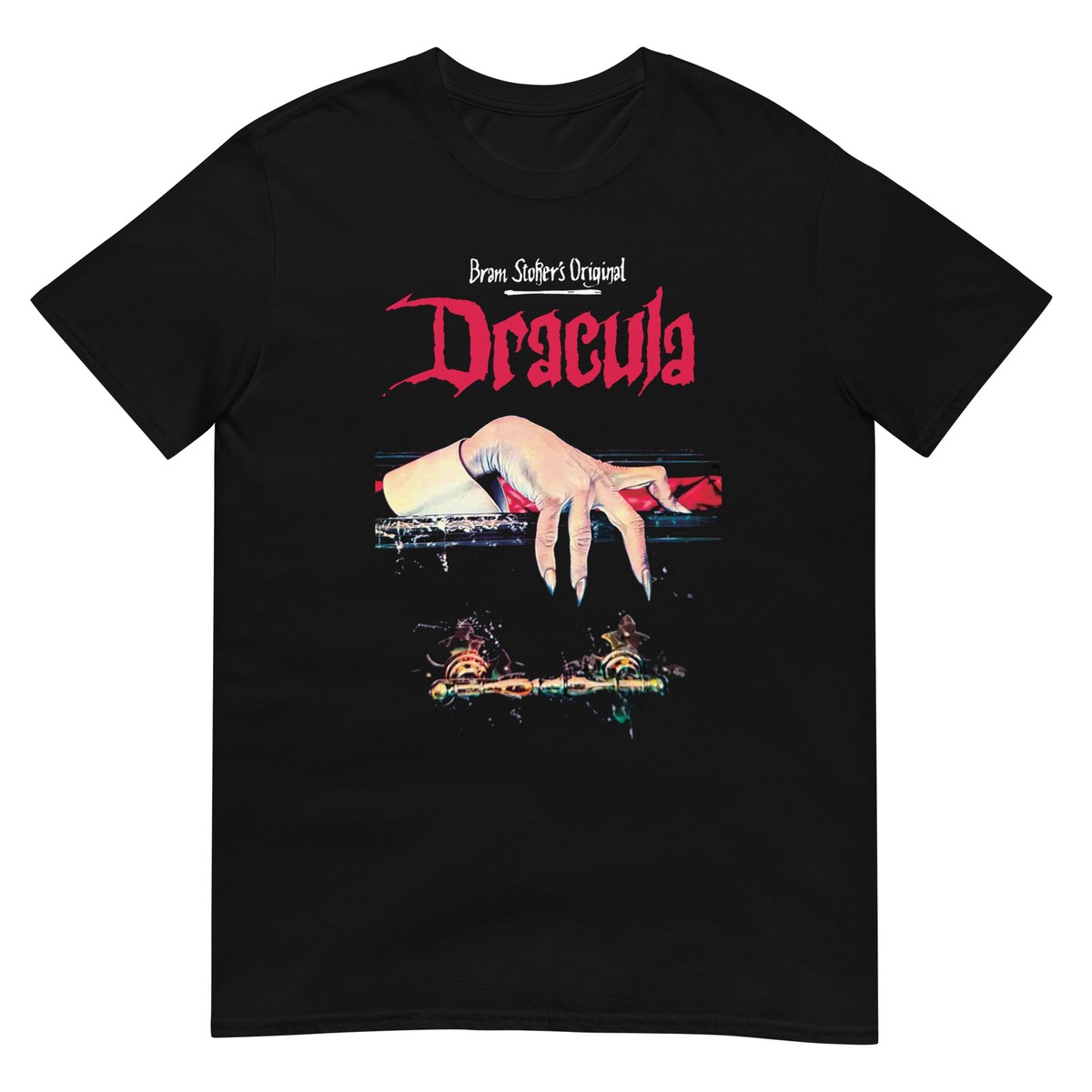 Vintage DRACULA T-Shirt Bram Stoker's Original Retro Horror