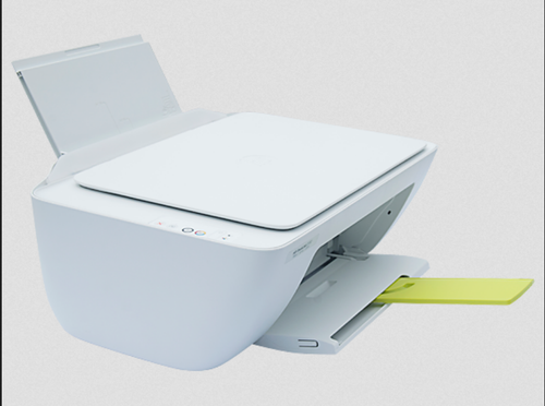 HP DeskJet 2132 All-in-One Wireless Printer-Scan-Copy + Power Cord -Works Great - Picture 2 of 7
