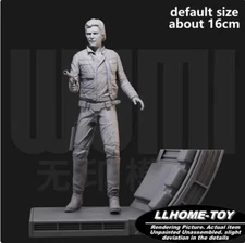 Movie Han Solo Stand with gun Resin 3D Print GK Figure DIY Model Unpainted