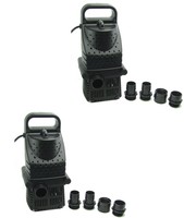 (2) Pondmaster Supreme 3200 Gph Proline Hy-drive Pond Waterfall Pumps - 02680 on sale (2) Pondmaster Supreme 3200 Gph Proline Hy-drive Pond Waterfall Pumps - 02680 on sale