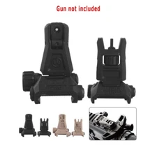 1 Pair Brand New Tactical Low-profile Flip-up Backup Sights (Front & Rear Set)