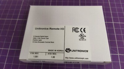 Unitronics Expansion Module, 8 x digital outputs, Source output, 24VDC/0.5A