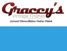 -Maui Blue- Gracey's Vintage Finishes Nitrocellulose Guitar Lacquer Aerosol.