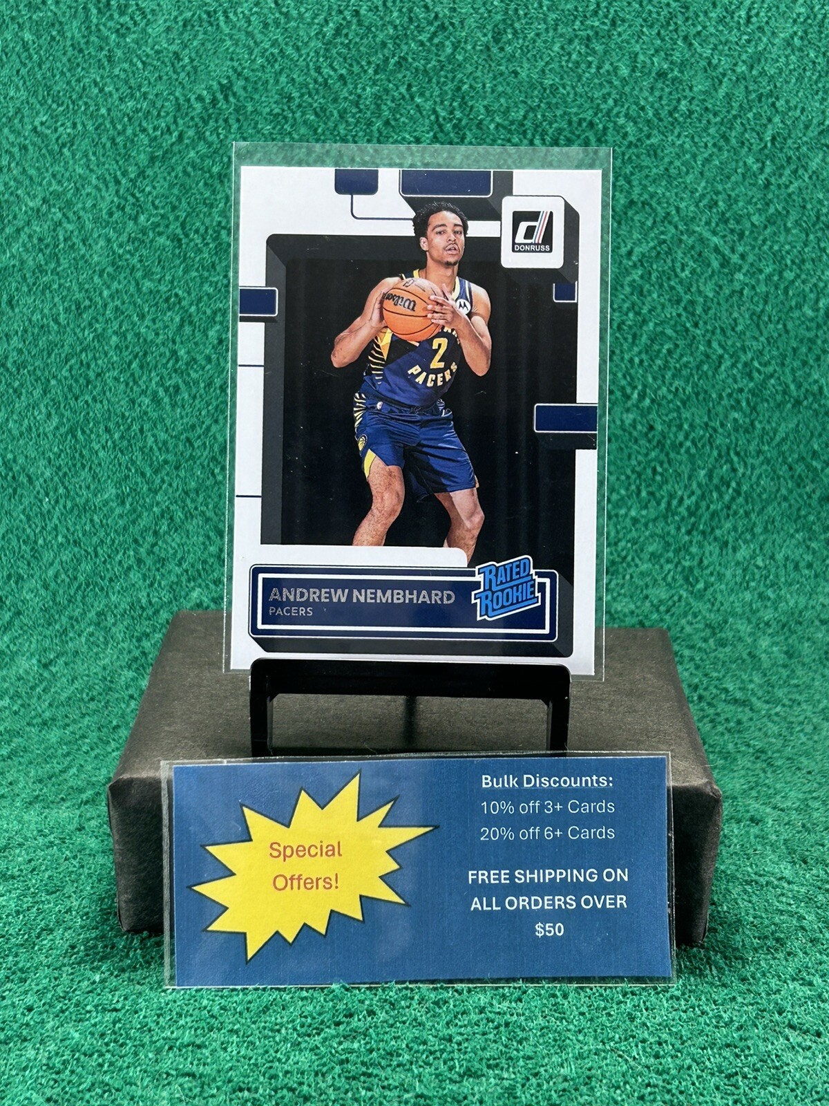 2022-23 Donruss Rated Rookie RC #231 Andrew Nembhard Indiana Pacers