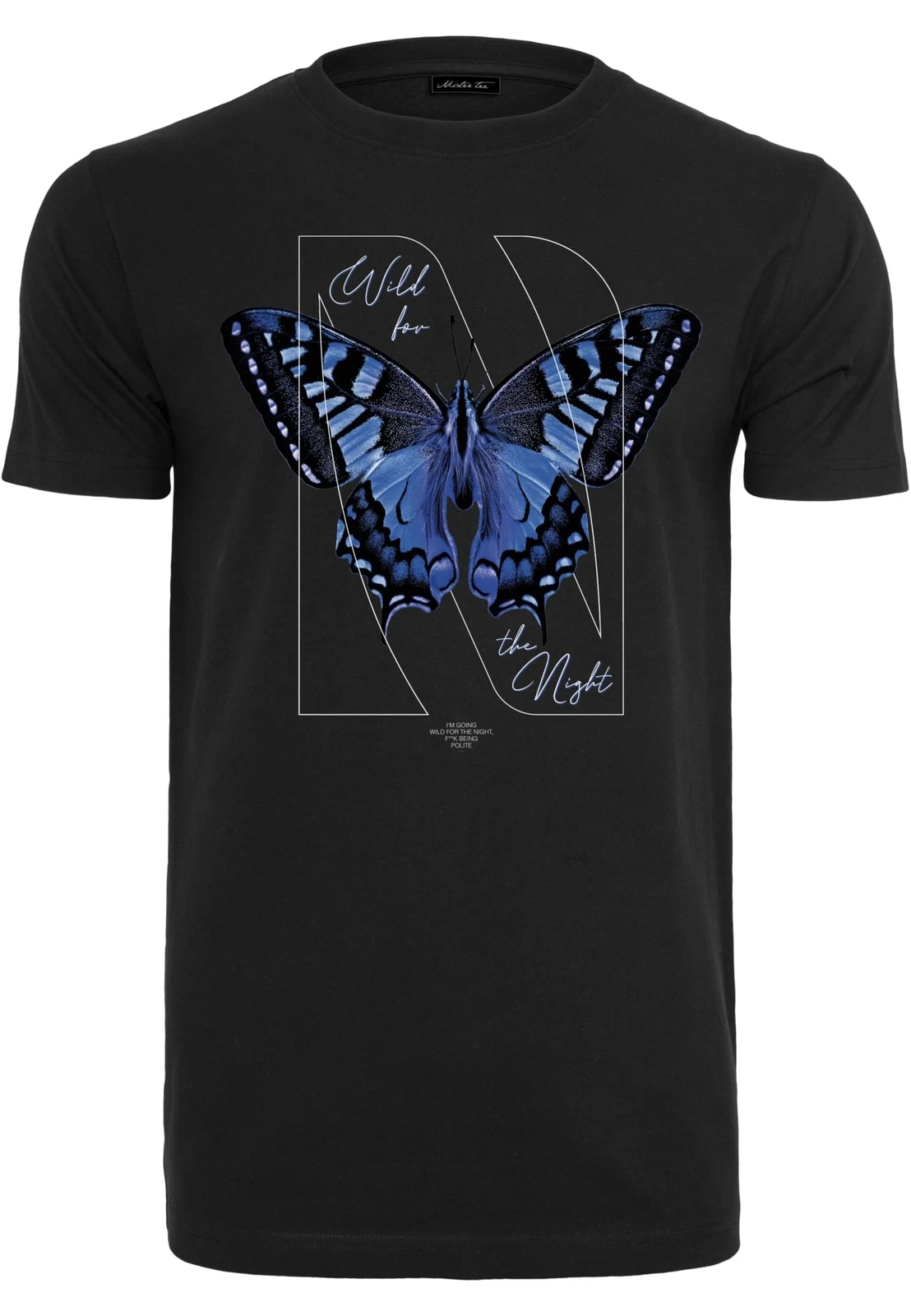 Mister Tee Wild for the Night Tee Men's T-Shirt Butterfly Jersey
