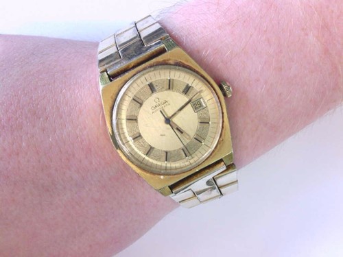 1970s Omega Automatic 166.0118 Date CAL 