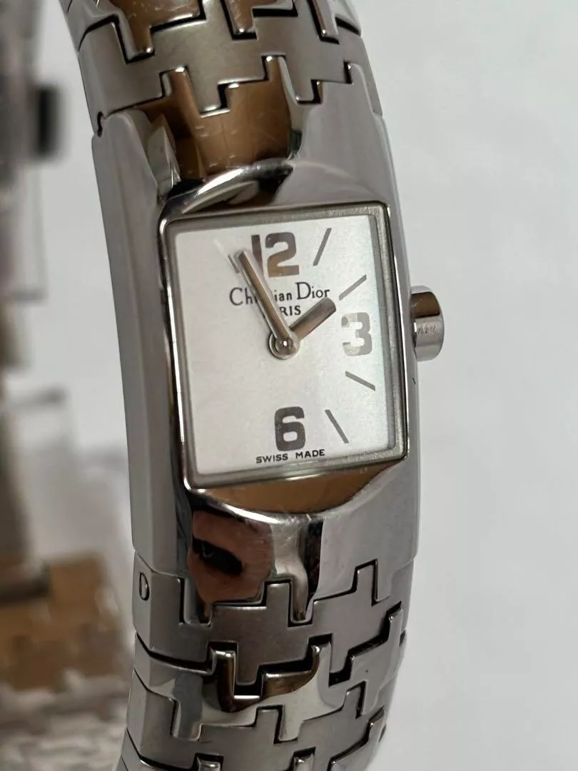 Montre Christian Dior argent et blanc woking OCCASION 202503M