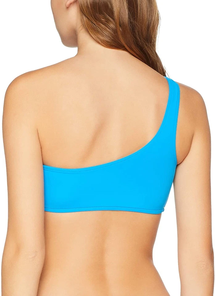 Top de bikini bandeau activo de un hombro Seafolly 246038 para mujer talla 6 Foto 2 de 2