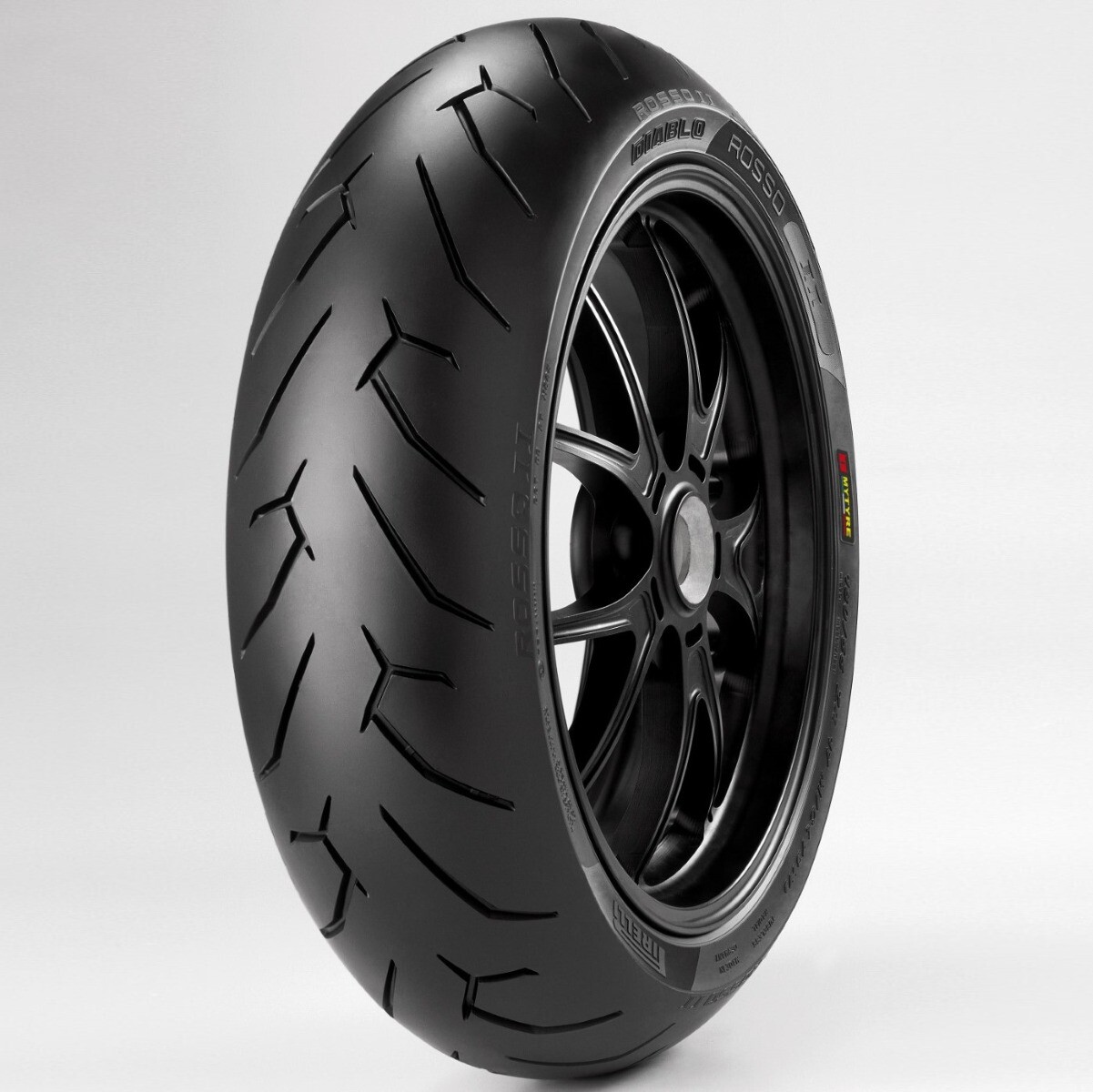 Motorcycle Tyre Pirelli Diablo Rosso 2 180/55 ZR17 (73W) Rear *New Honda