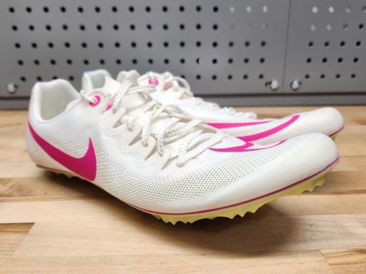 Nike Mens Ja Fly 4 Track & Field Sprinting Spikes White/Pink Size 14 DR2741-100 Nike Ja Fly 4 Track and Field Sprinting Spikes Togo | Ubuy main image 4